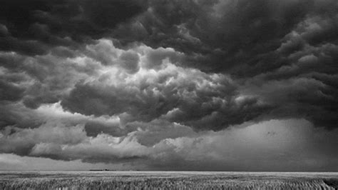 Storm Clouds Look Even More Terrifying in Black and White