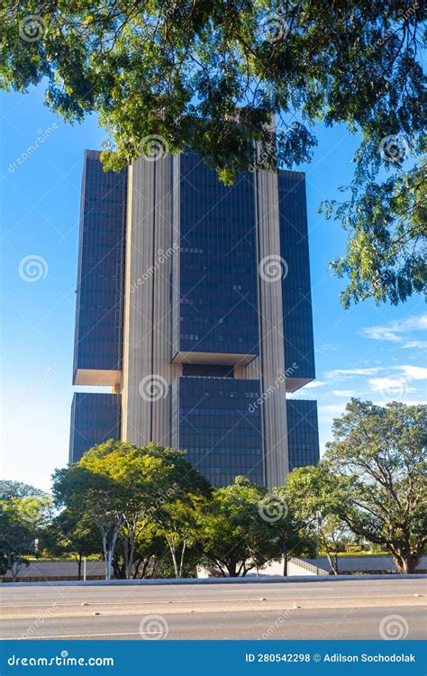 Central Bank Building in the City of Brasilia, Capital of Brazil ...