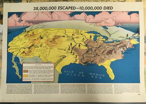 Operation Barbarossa Superimposed onto a map of the U.S. - Vivid Maps