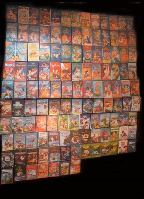 Disney VHS collection by lyndzeepie on DeviantArt