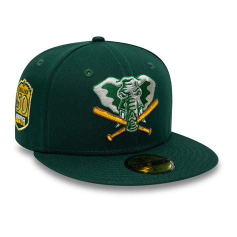 Official New Era Oakland Athletics Contrast Forest Green 59FIFTY Fitted Cap B8593_10 | New Era ...