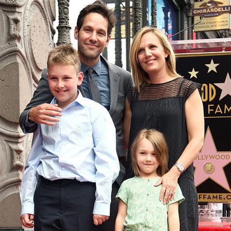 Paul Rudd With His Family on the Hollywood Walk of Fame | POPSUGAR ...