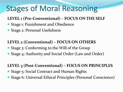 PPT - Kohlberg’s Theories of Moral Development PowerPoint Presentation - ID:6190900