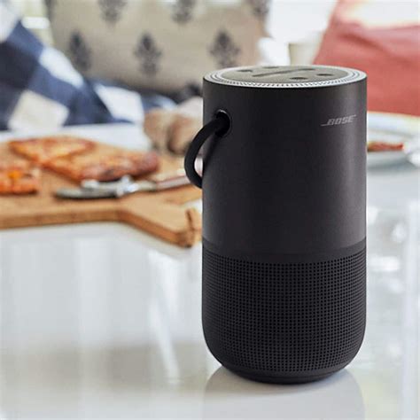 Bose Portable Smart Speaker with built-in WiFi, Bluetooth, Google Assistant and Alexa Voice ...