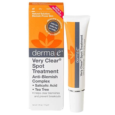 Derma E Very Clear Acne Spot Treatment 2% Salicylic Acid Acne ...