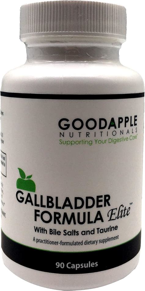 Buy Gallbladder Formula Elite with Purified Bile Salts and Taurine for Gallbladder & no ...