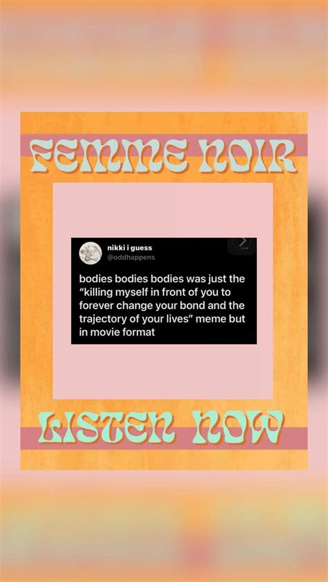 Bodies bodies bodies review is LIVE 🤩 | Comedy movies, Celebrities humor, Celebrity news