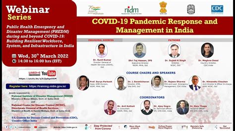 COVID-19 Pandemic Response and Management in India.| DISASTER IN INDIA ...