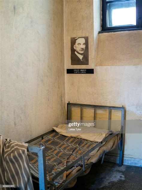 The cell of Iuliu Maniu, former Prime Minister of Romania, inside the... News Photo - Getty Images