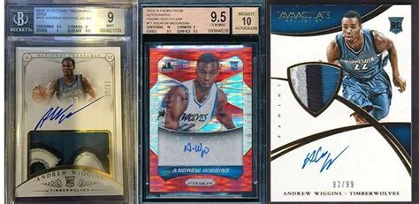 Top 3 Andrew Wiggins rookie cards | fivecardguys