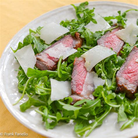 Tagliata di manzo con rucola e parmigiano - Memorie di Angelina