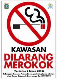 Contoh Spanduk Kawasan Tanpa Rokok Kemenkes - IMAGESEE