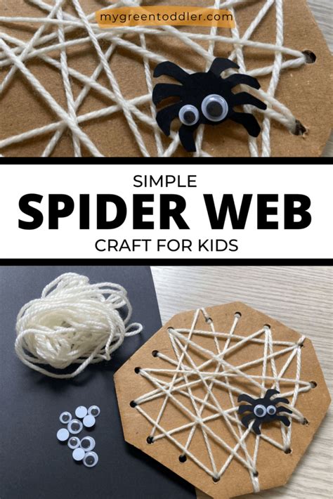 Spider Craft for Kids - My Green Toddler