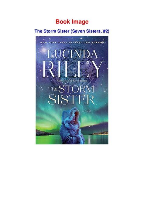 Read Books (PDF) The Storm Sister (Seven Sisters, #2)