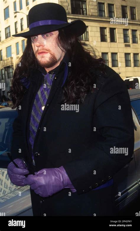 1994 Undertaker Photo by John Barrett/PHOTOlink Photo via Credit: Newscom/Alamy Live News Stock ...