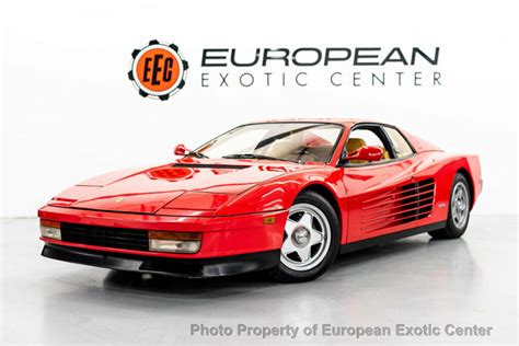 1987 Ferrari Testarossa, Red with 29488 Miles available now! - Classic ...