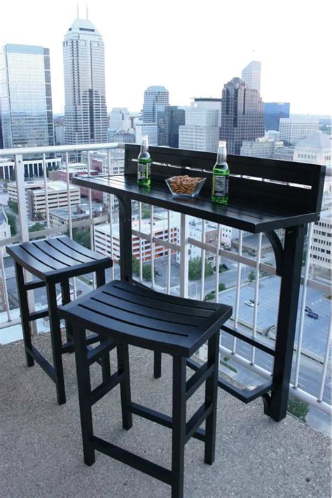 Balcony Chair and Table Design Ideas for Urban Outdoors