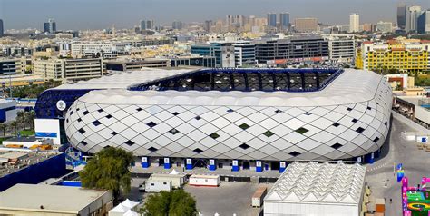 Al Maktoum #stadium designed by @obearchitects #dubai #uae | Stadium design, Football club, Football