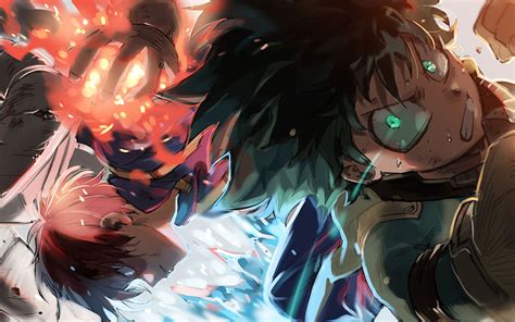 Deku Vs Bakugo Wallpaper