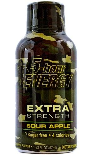 CAFFEINE!: Review for 5 Hour Energy Extra Strength--Sour Apple