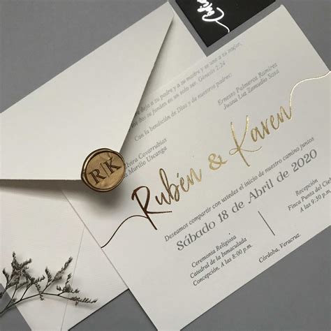 Invitaciones de boda marcela y jorge – Artofit