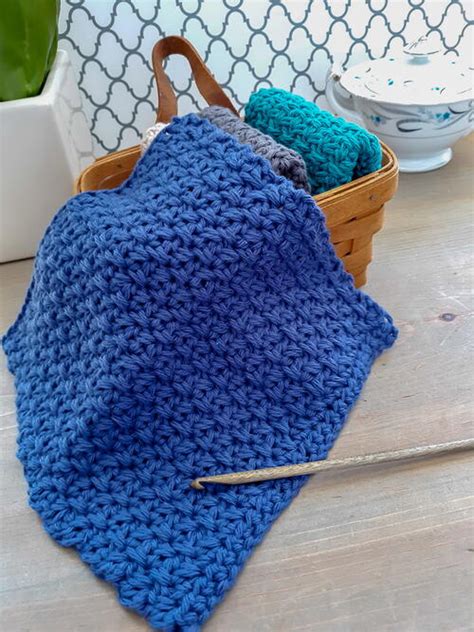 Modern Farmhouse Dishcloth | AllFreeCrochet.com