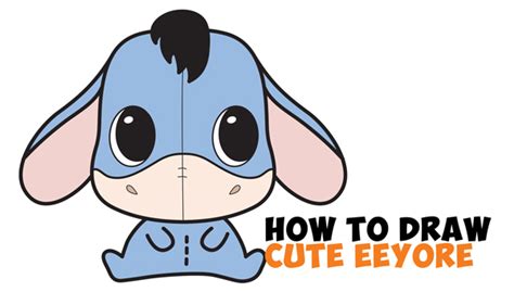 baby eeyore – How to Draw Step by Step Drawing Tutorials