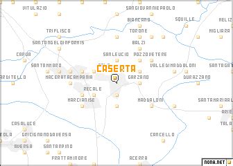 Caserta (Italy) map - nona.net