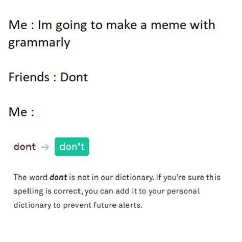 Grammarly memes are the future : r/Memes_Of_The_Dank