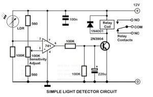 light sensor circuit Page 3 : Sensors Detectors Circuits :: Next.gr