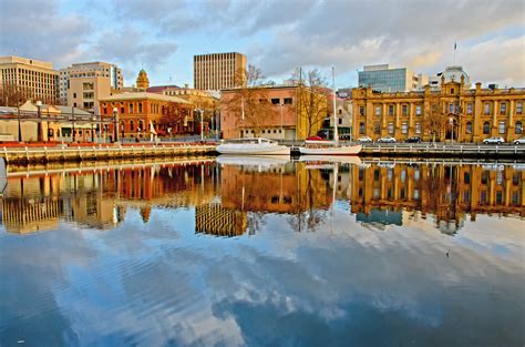 waterfront reflections | Hobart, Tasmania ~ AUST. | Flickr