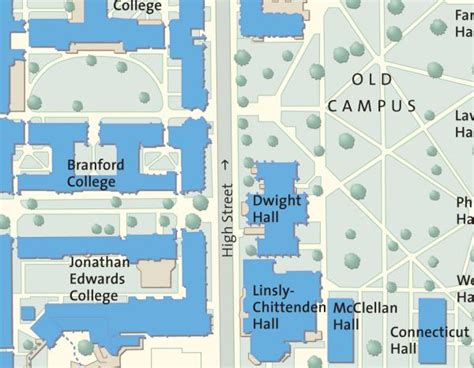 Yale University Campus Map Southwest Asia Map | Images and Photos finder