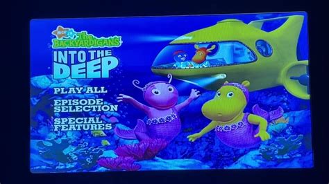 The Backyardigans: Into The Deep 2007 DVD Menu Walkthrough - YouTube