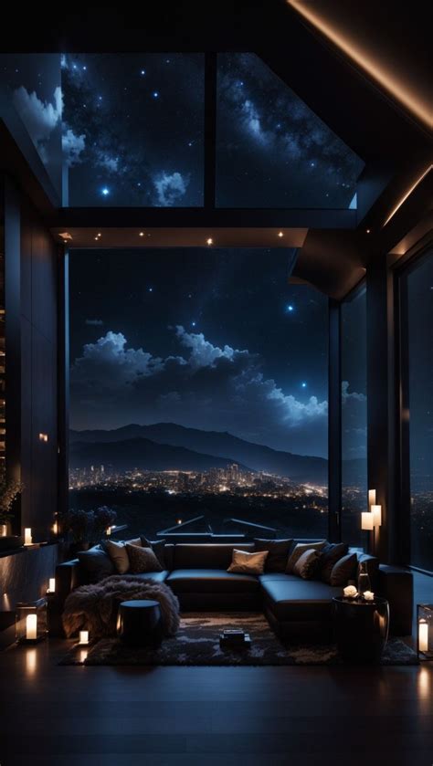 Dark luxury house at night | Dream house exterior, Luxury house, Dark modern house