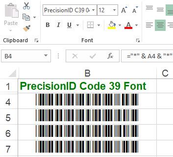 PrecisionID Code 39 Fonts 2018 - Application for Windows, Mac, Linux