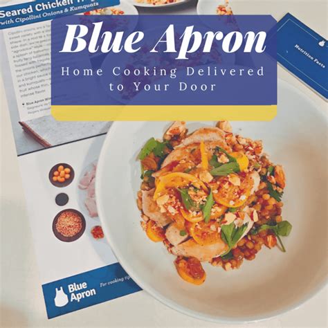 Home Cooking Delivered to Your Door with Blue Apron Meal Kit