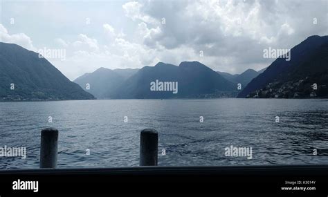 Lake Como View Stock Photo - Alamy