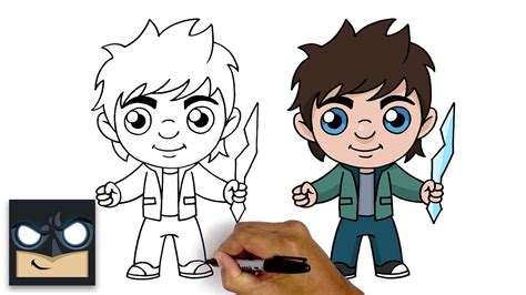 How To Draw Percy Jackson - Cartooning Club