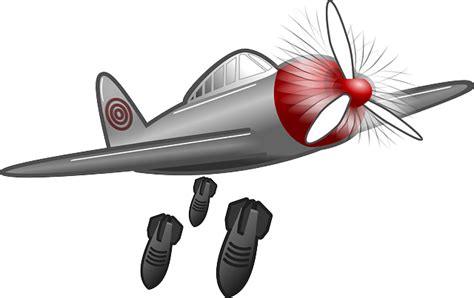 Bomber aircraft clipart - Clipground