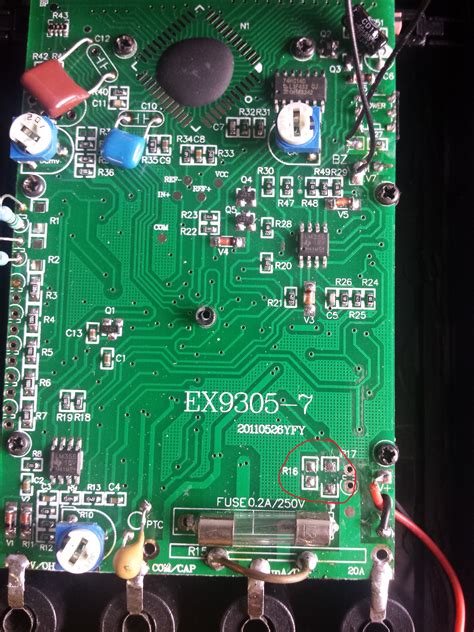 Digital Multimeter Circuit Diagram Dt830