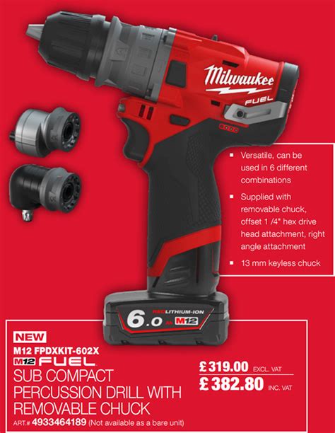 Milwaukee M12 Fuel Multi-Head Drill