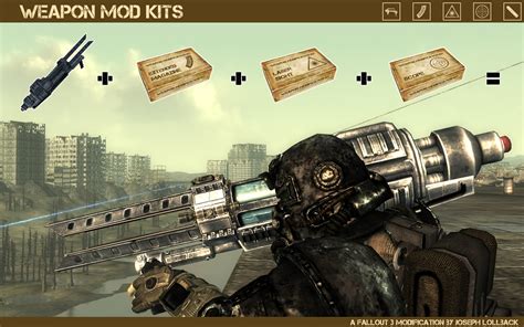 Weapon Mod Kits at Fallout 3 Nexus - Mods and community