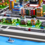 Low poly 3D City Package