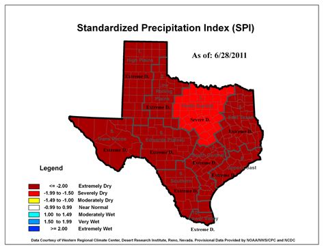 DROUGHT MONITOR: Texas Water Development Board Drought Maps