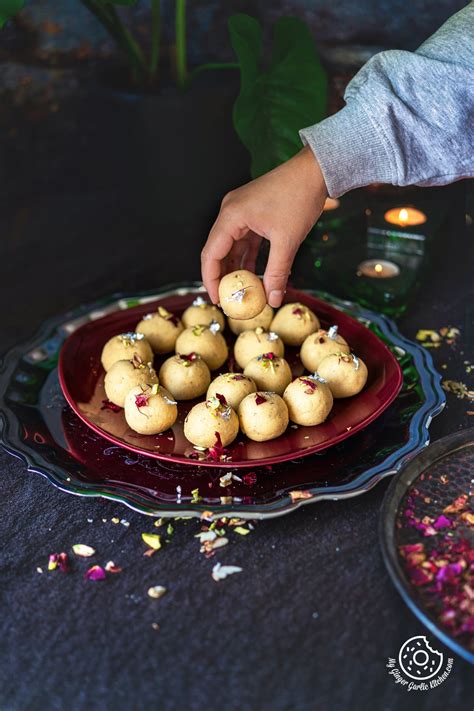 Malai Ladoo | My Ginger Garlic Kitchen