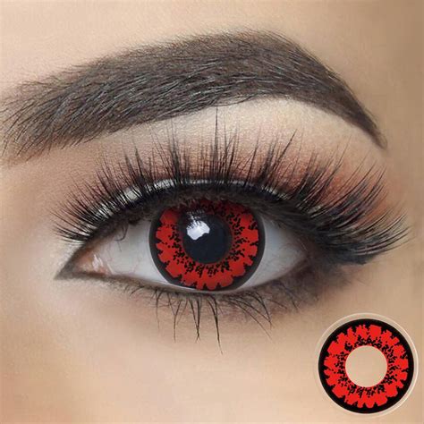 Red Mirage Twilight Vampire Cosplay Contacts