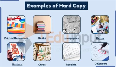 10 Examples of Hard Copy