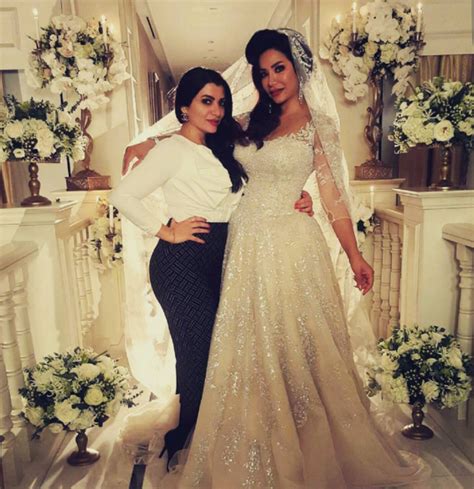 Lojain Omran Stuns In A Wedding Dress By Rami Ali - Arabia Weddings