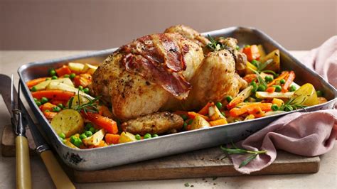 One-pan roast chicken dinner recipe - BBC Food