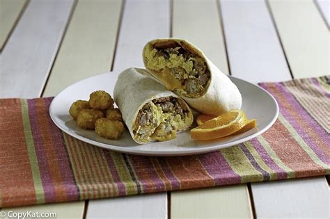 Sonic Nutrition Breakfast Burrito | Blog Dandk